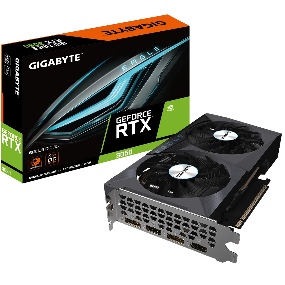 Gigabyte GeForce RTX 3050 EAGLE OC 8G